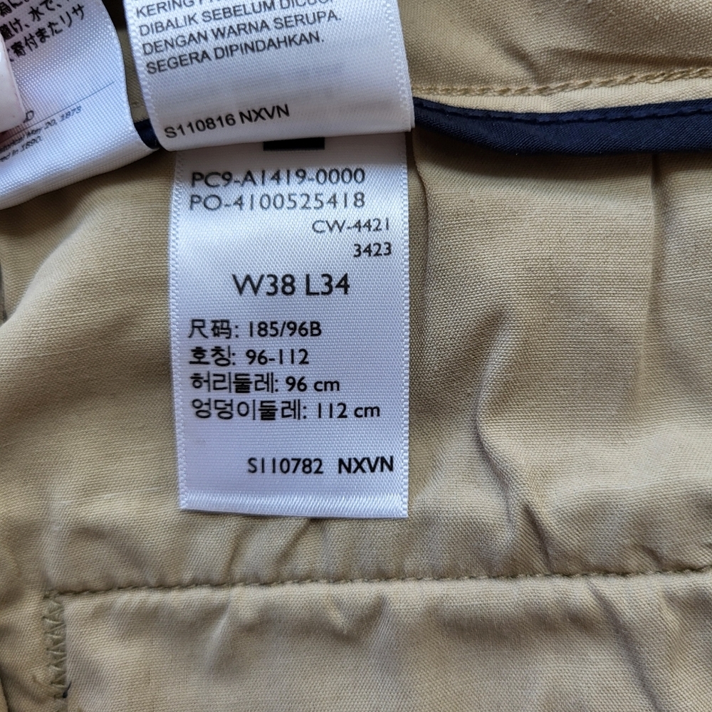 DOCKERS Comfort Knit Slim Fit Chinos | Tan | 38 x 34 (NWT) - Picture 11 of 12